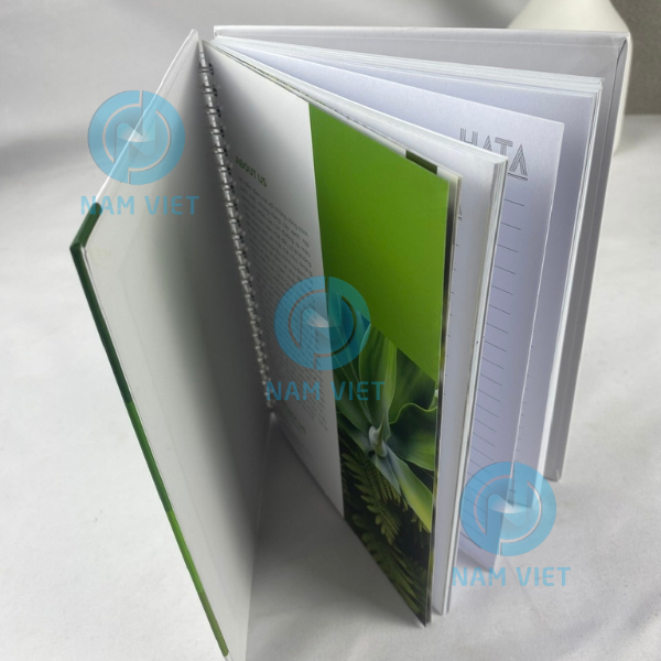 In sổ tay gáy loxo theo yêu cầu